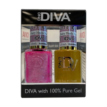 DND - DIVA Gel & Lacquer Duo (#01 - #72) - NEW 2024