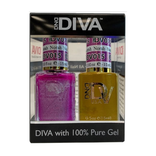 DND - DIVA Gel & Lacquer Duo (#01 - #72) - NEW 2024