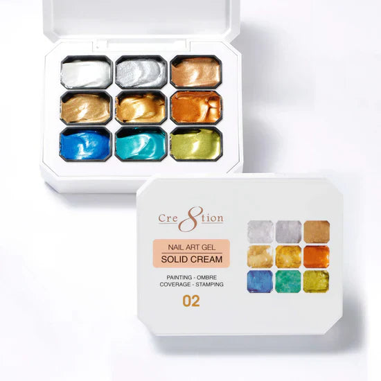 Cre8tion Nail Art Gel - Solid Cream