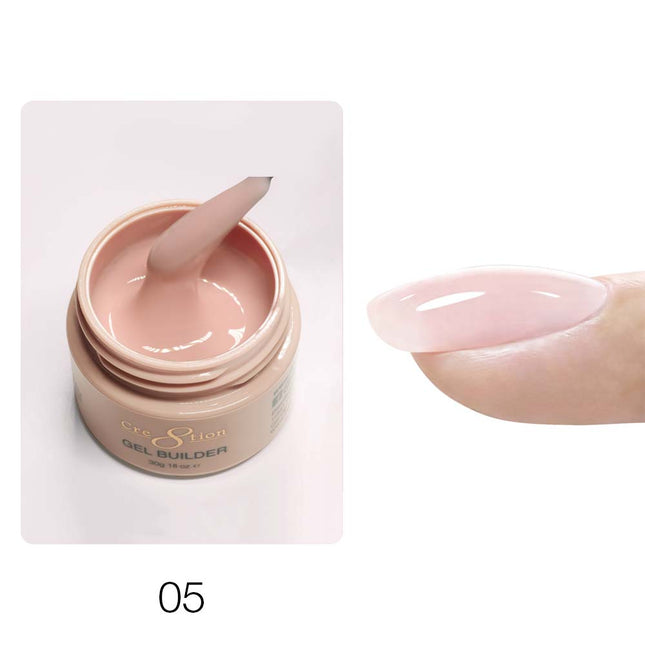 Cre8tion Overlay Builder Gel, Hema Free, Low Heat  1oz  #05