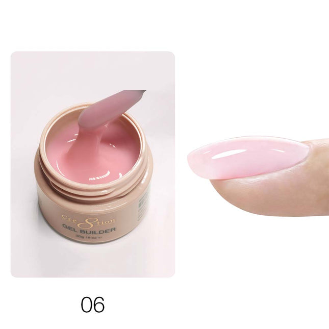 Cre8tion Overlay Builder Gel, Hema Free, Low Heat  1oz  #06