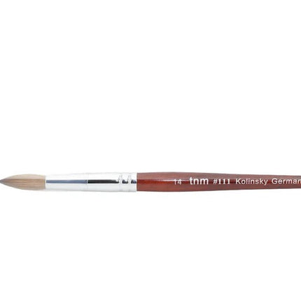 TNM - Beauty Plus 111 Kolinsky Acrylic Brush (#14 - #20)