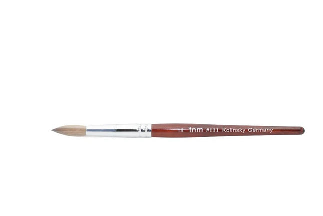 TNM - Beauty Plus 111 Kolinsky Acrylic Brush (#14 - #20)