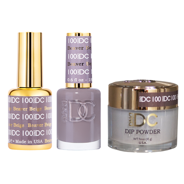 DND - DC Gel & Lacquer & Dip Trio (#71 - #144)