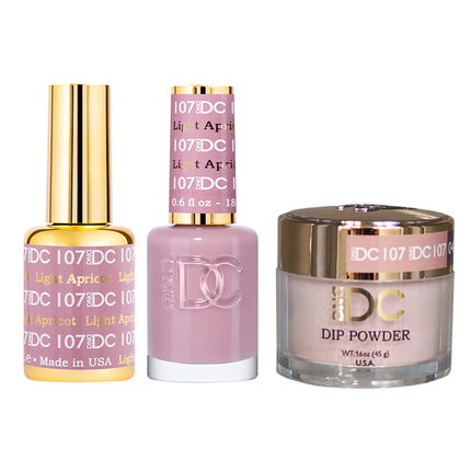 DND - DC Gel & Lacquer & Dip Trio (#71 - #144)