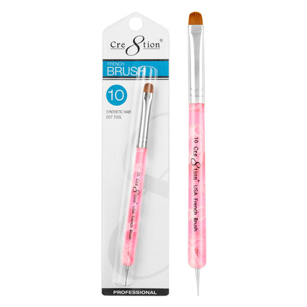 Cre8tion - French Brush with Dot Tool (#10, #12, #14, #16)