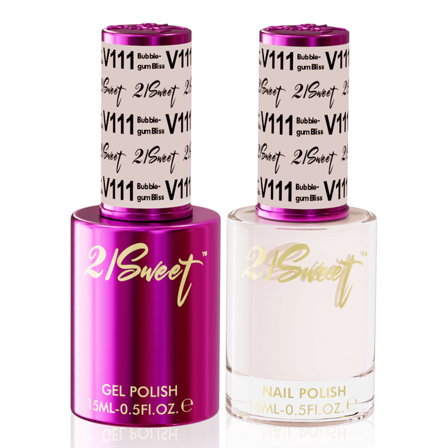 21Sweet - Gel & Lacquer Duo (#101 - #200) - NEW 2024