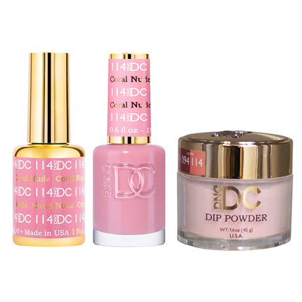 DND - DC Gel & Lacquer & Dip Trio (#71 - #144)
