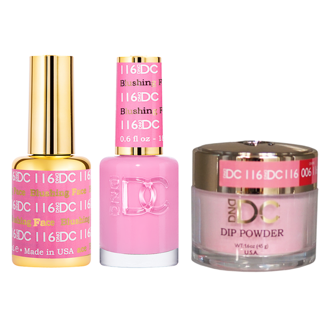 DND - DC Gel & Lacquer & Dip Trio (#71 - #144)