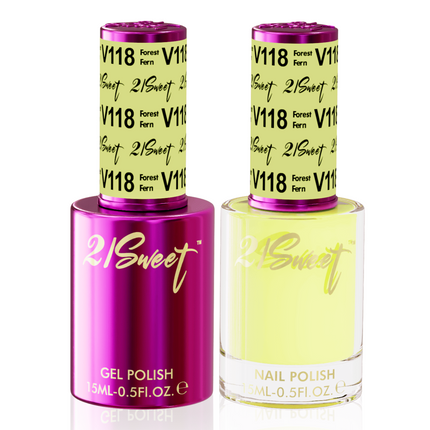 21Sweet - Gel & Lacquer Duo (#101 - #200) - NEW 2024