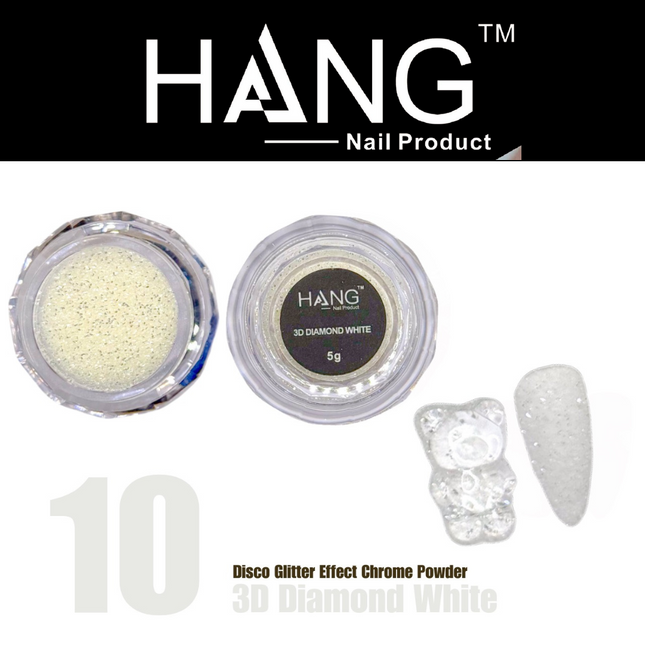 Hang Disco Giltter Effect Chrome Powder 5g