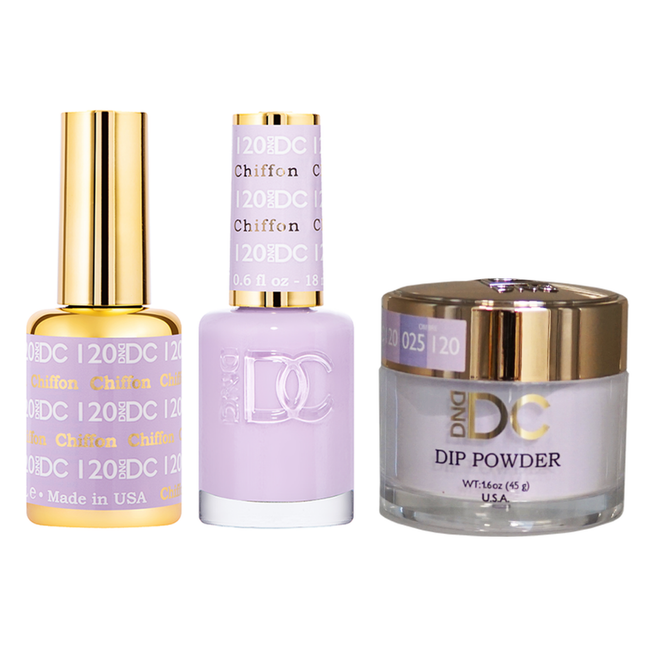 DND - DC Gel & Lacquer & Dip Trio (#71 - #144)