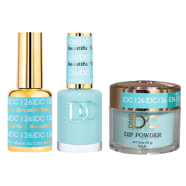 DND - DC Gel & Lacquer & Dip Trio (#71 - #144)