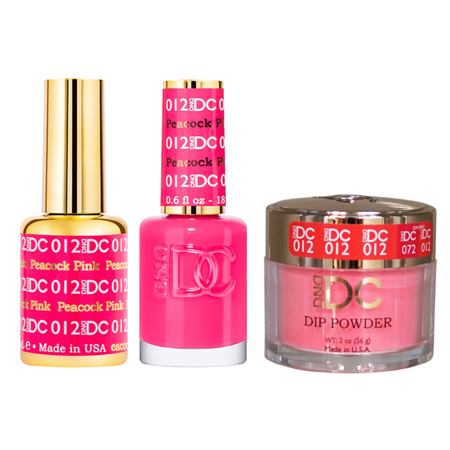 DND - DC Gel & Lacquer & Dip Trio (#01 - #70)