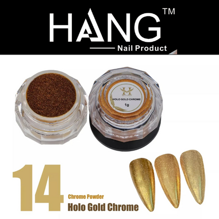 Hang New Collection Chrome Effects 12 Color - Leading Fashion w/ Color Display #13 - #24