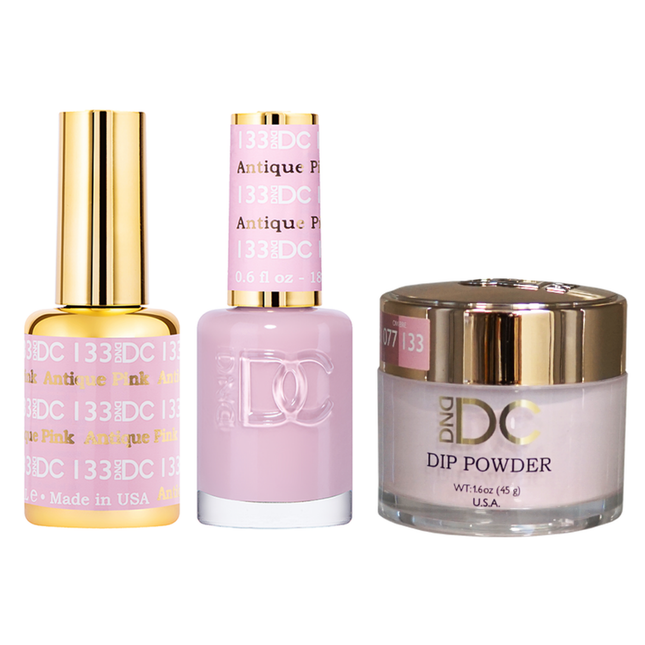 DND - DC Gel & Lacquer & Dip Trio (#71 - #144)