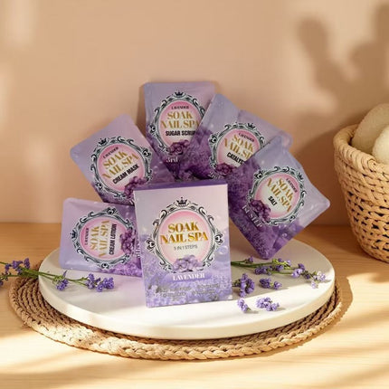 Soak Nail Spa Deluxe Pedicure Kit 4in1 (60pcs/case)