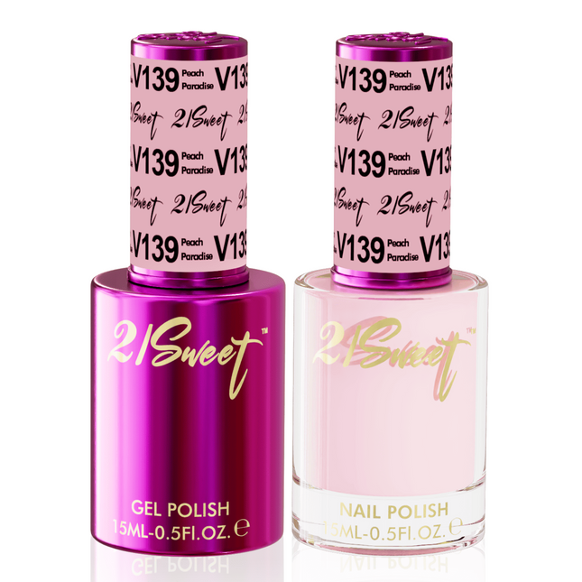 21Sweet - Gel & Lacquer Duo (#101 - #200) - NEW 2024