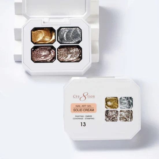 Cre8tion Nail Art Gel - Solid Cream