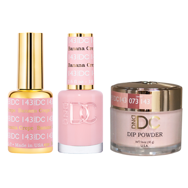 DND - DC Gel & Lacquer & Dip Trio (#71 - #144)