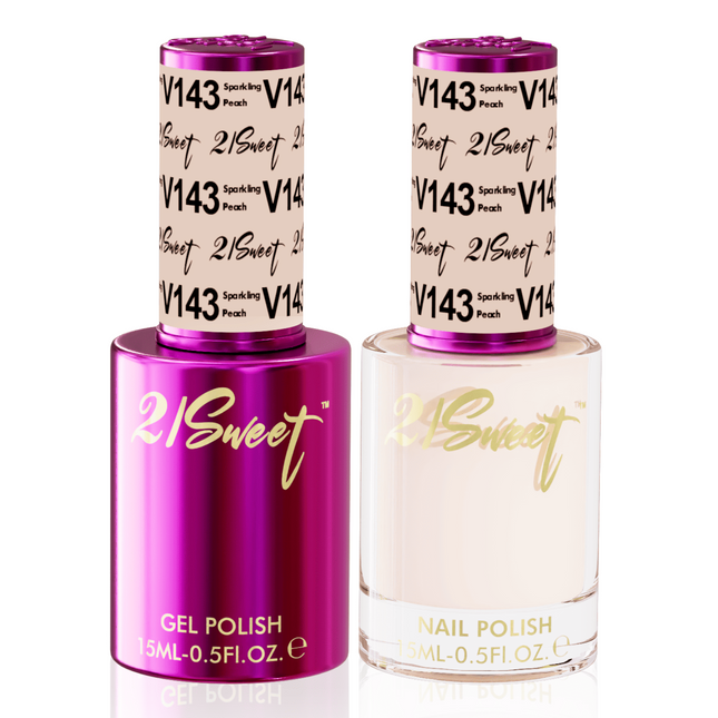 21Sweet - Gel & Lacquer Duo (#101 - #200) - NEW 2024