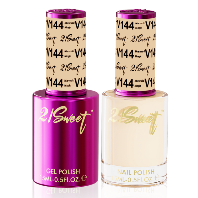 21Sweet - Gel & Lacquer Duo (#101 - #200) - NEW 2024