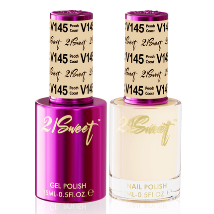 21Sweet - Gel & Lacquer Duo (#101 - #200) - NEW 2024