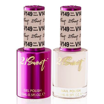 21Sweet - Gel & Lacquer Duo (#101 - #200) - NEW 2024