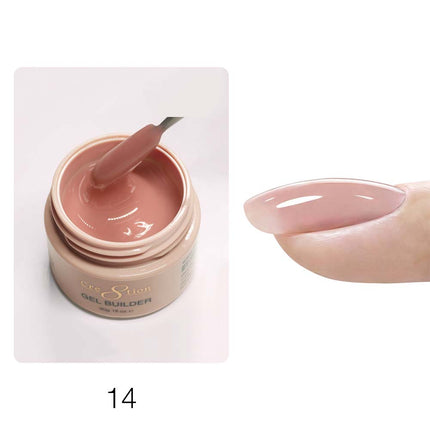 Cre8tion Overlay Builder Gel, Hema Free, Low Heat  1oz  #14