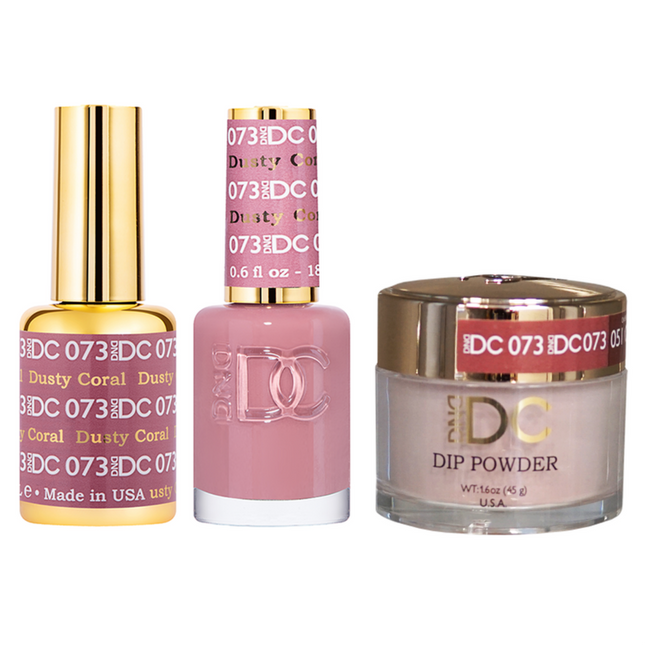 DND - DC Gel & Lacquer & Dip Trio (#71 - #144)