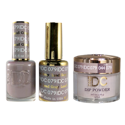 DND - DC Gel & Lacquer & Dip Trio (#71 - #144)