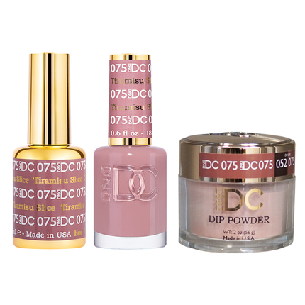 DND - DC Gel & Lacquer & Dip Trio (#71 - #144)