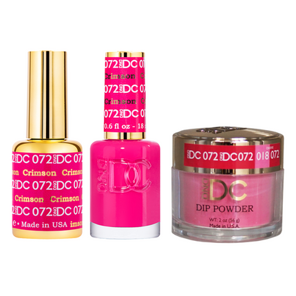 DND - DC Gel & Lacquer & Dip Trio (#71 - #144)