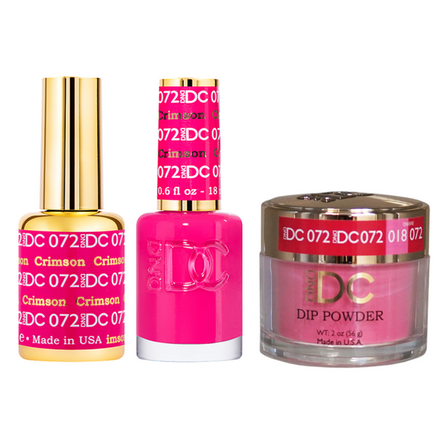 DND - DC Gel & Lacquer & Dip Trio (#71 - #144)