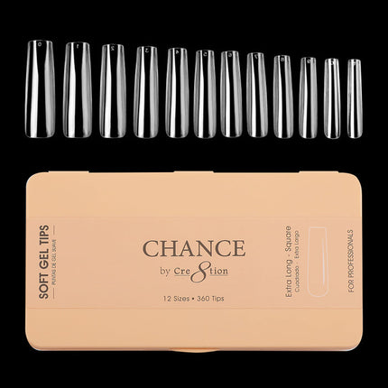 Chance - Square Soft Tips Box 600pcs (XS, S, M, L, XL)
