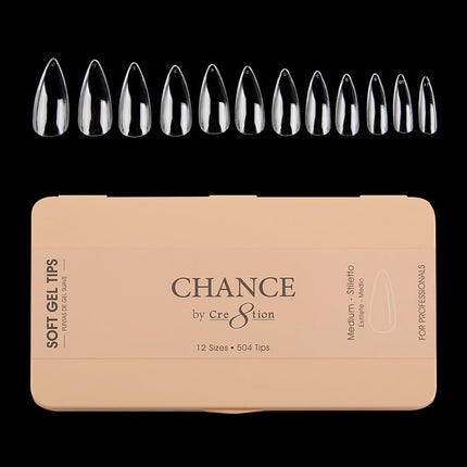 Chance - Stiletto Soft Tips Box 600pcs (XS, S, M, L, XL)