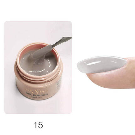 Cre8tion Overlay Builder Gel, Hema Free, Low Heat  1oz  #15