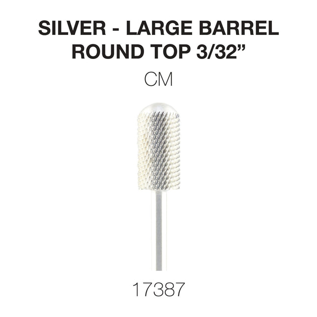 Cre8tion - Silver Carbide - Large Barrel - Round Top 3/32
