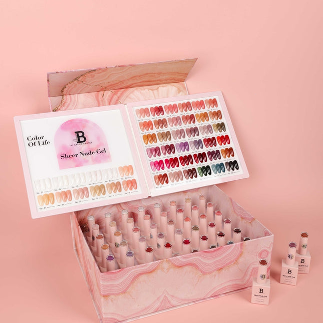 Billionaire - Sheer Nude Gel 48 Colors Collection
