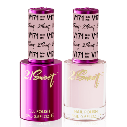 21Sweet - Gel & Lacquer Duo (#101 - #200) - NEW 2024