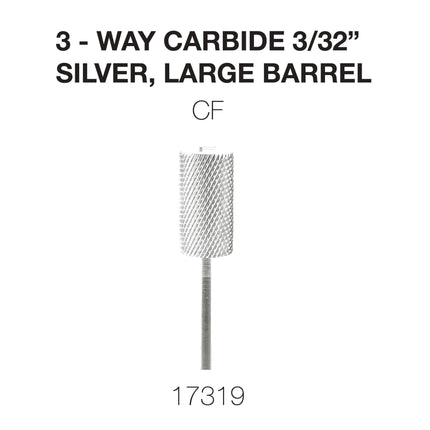 Cre8tion - Carbide Silver - Small & Large 3/32 - 3Way