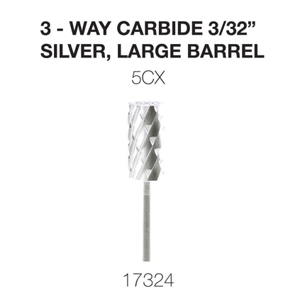 Cre8tion - Carbide Silver - Small & Large 3/32 - 3Way