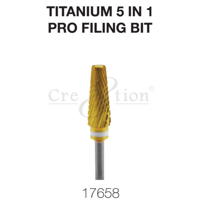 Cre8tion - Titanium 5 in 1- Pro Filing Bit
