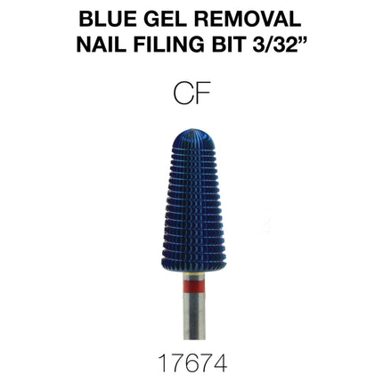 Cre8tion - Blue Gel Removal - Nail Filing Bit - 3/32