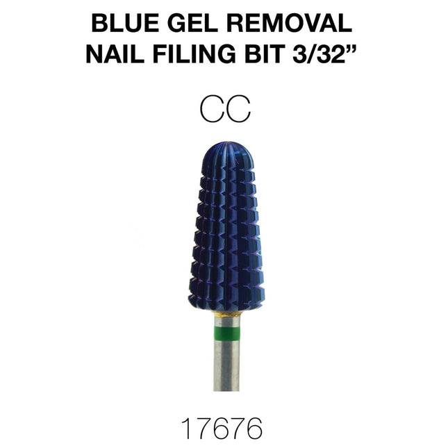 Cre8tion - Blue Gel Removal - Nail Filing Bit - 3/32