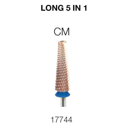 Cre8tion - 5 in 1 Nail Filing Bit - Long - 3/32