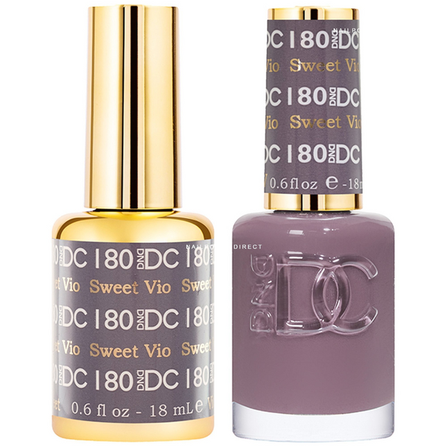 DND - DC Gel & Lacquer Creamy Duo (#145 - #180)