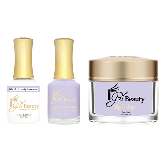 IGel - Gel & Lacquer & Dip Trio (#DD160 - #DD247)