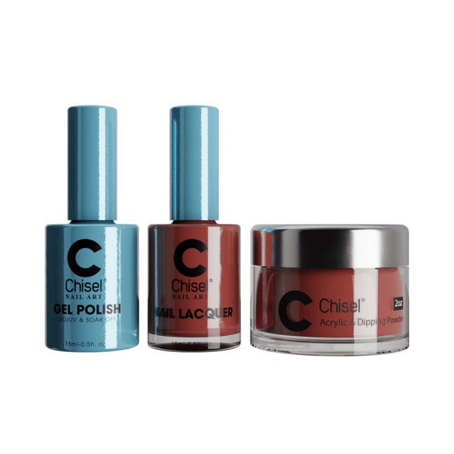 Chisel - Gel & Lacquer & Dip Trio Solid (#01 - #100) - NEW 2024