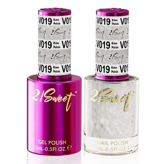21Sweet - Gel & Lacquer Duo (#01 - #100) - NEW 2024